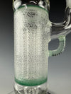 "Atlantis X Star White" FA 4 Arm Pillar Natty Neck Hollowfoot W/ Coldworking by Sovereignty Glass