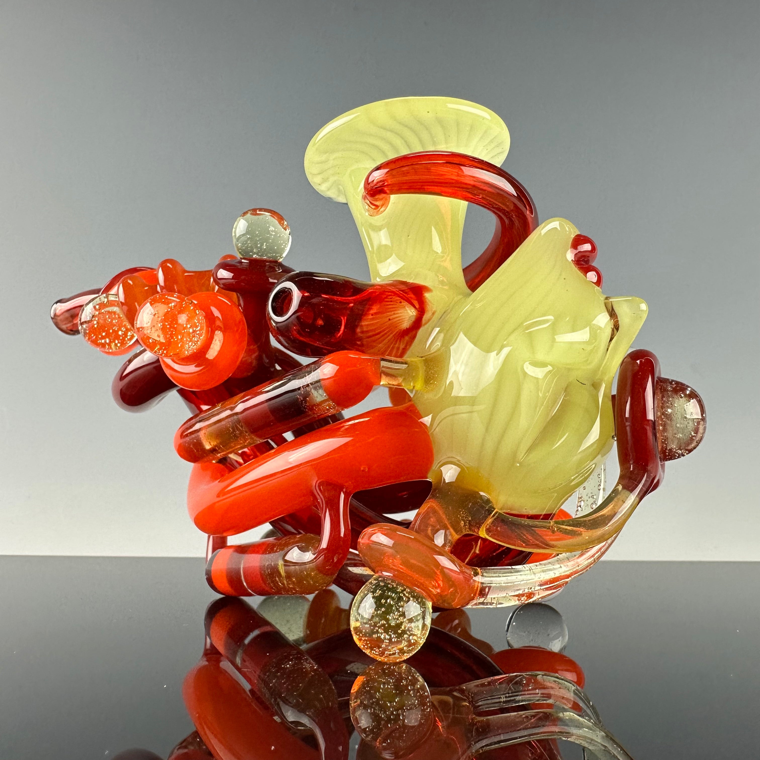 Cyborg Headlock #95 by LaceFace Glass