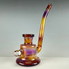 "Double Amber Purple" V2 "Terplock" by Miyagi Glass