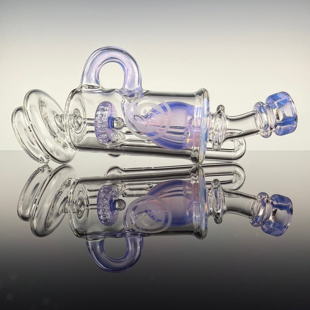 "Lucid" Opal Perc Incycler Puffco Top by OJ Flame
