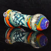 9 Section Heady Basket Weave Spoon #1 by KJH Glass