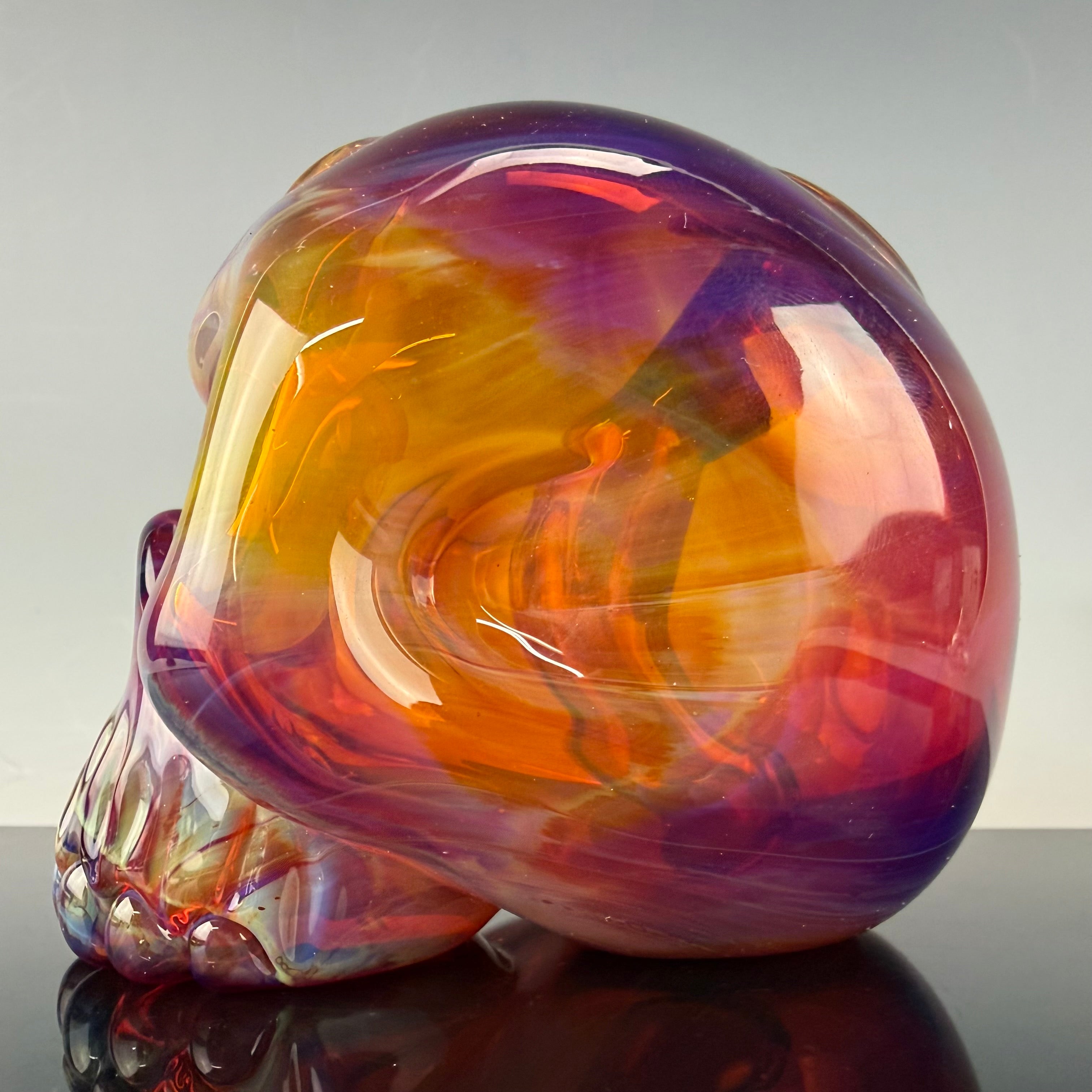 "Amber Purple" Skull Shredder by Carsten Carlile