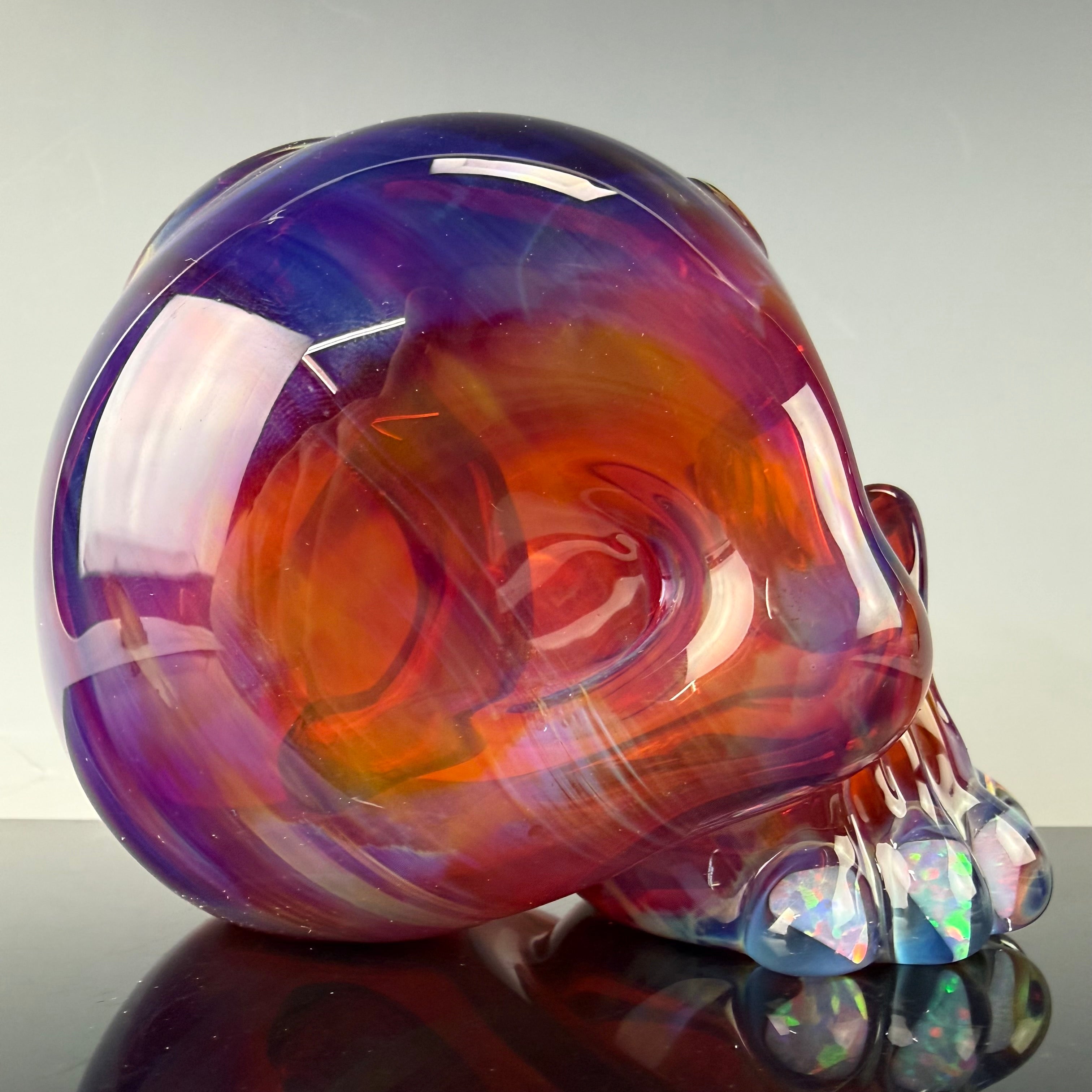 "Amber Purple" Skull Shredder by Carsten Carlile