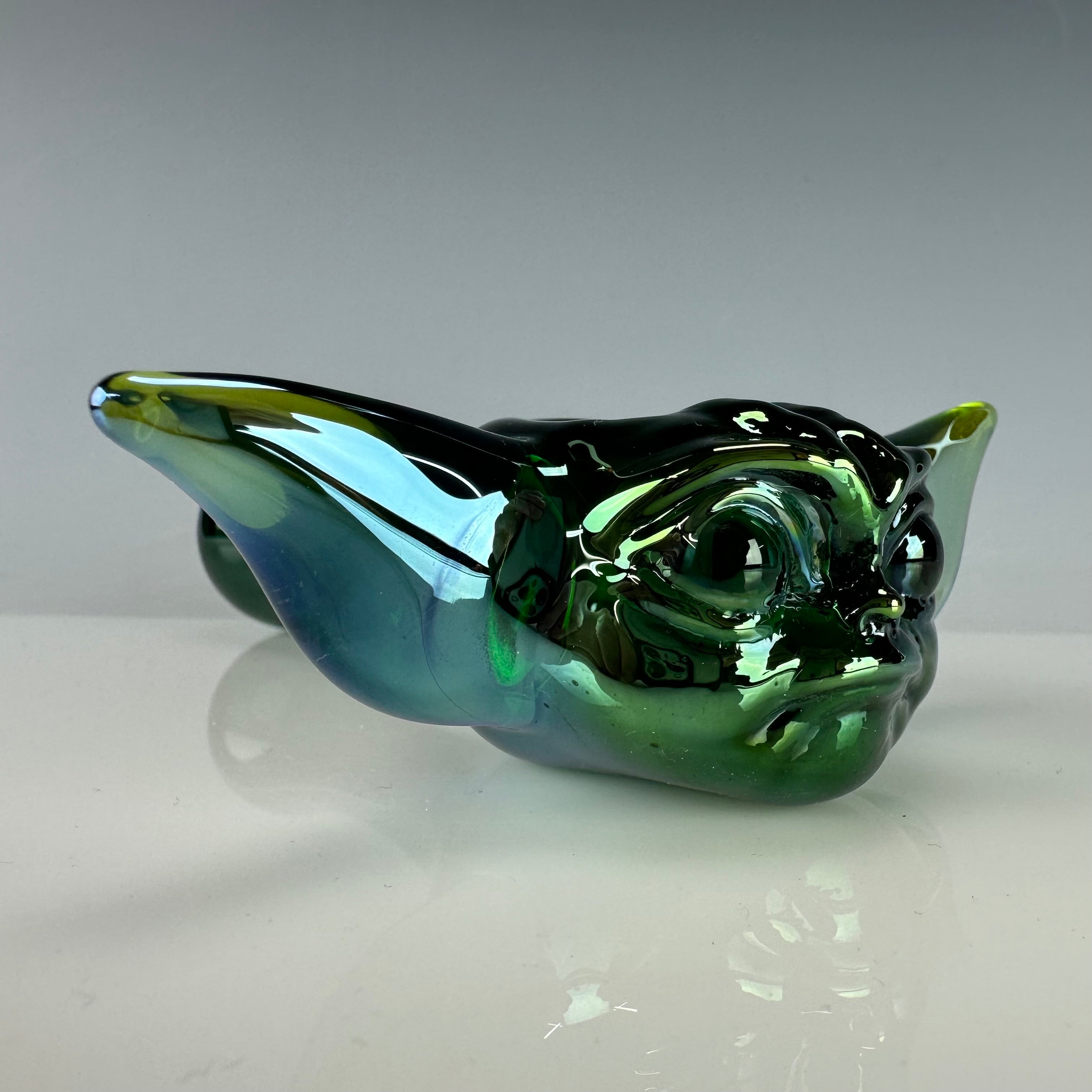 "Grogu" Handpipe by Elevator Glass