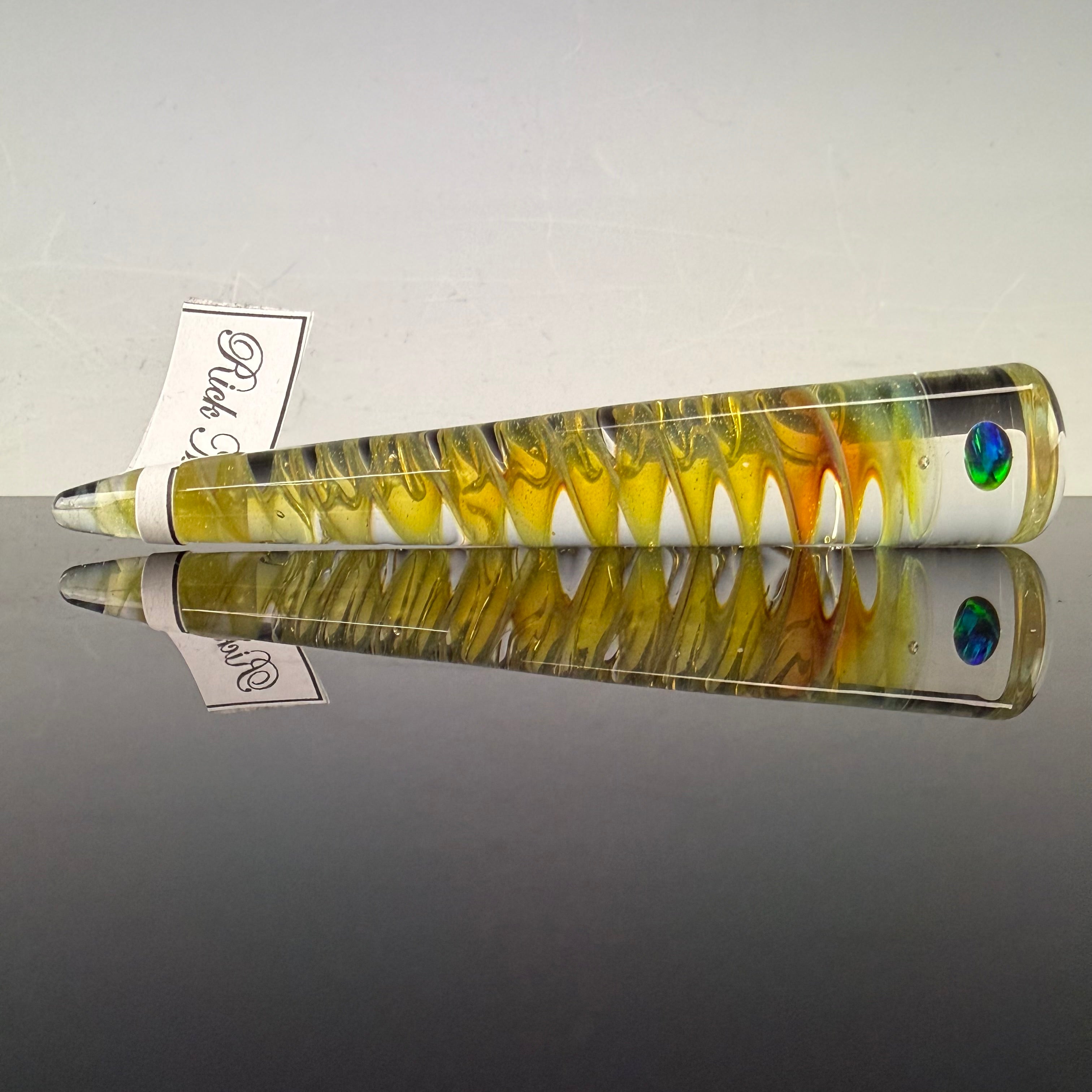 "Rick Moss" Opal Encased Bowl Poker by Sovereignty Glass