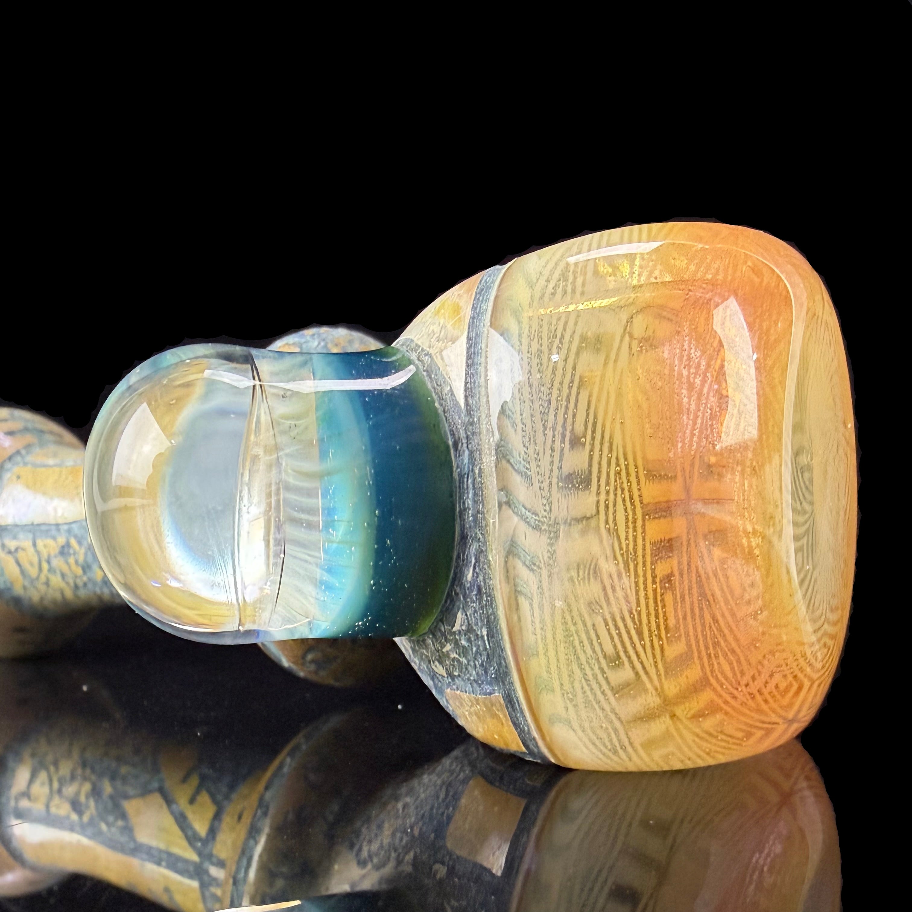 Hand Carved Handpipe by Corey Clark X OG Tubes