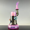 Mushroom Dewar Bubbler & Sherlock (Set) by Slob Glass