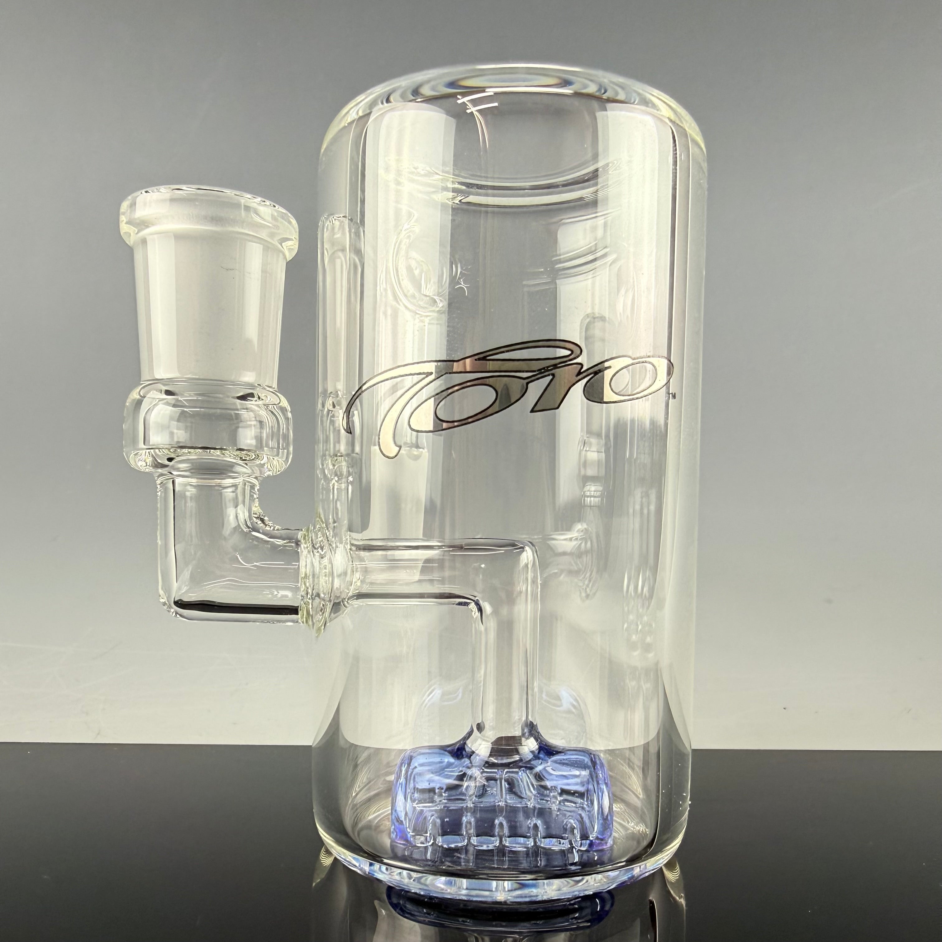 Color Accented Hex Ashcatcher by Toro Glass