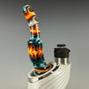 "Fire & Ice Wig Wag" Dry Puffco Attachment by N3rd