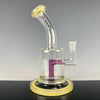 UV Single Macro (Colored Foot & Mouthpiece) by Toro Glass
