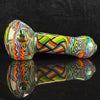 9 Section Heady Basket Weave Spoon #2 by KJH Glass