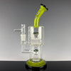 "Green & Dark Blue"(Full Color) Double Macro XL by Toro Glass