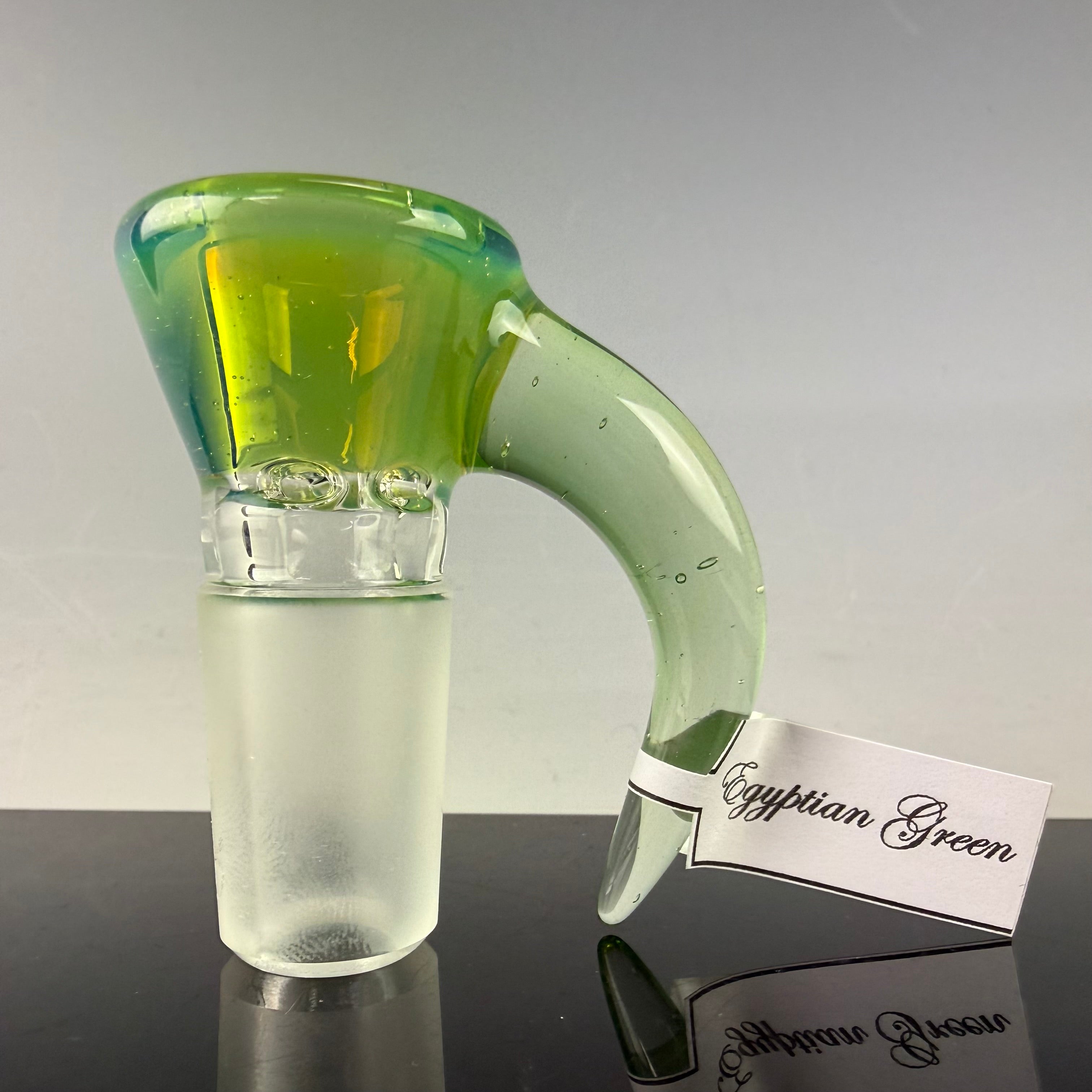 Full Accent "Egyptian Green" 18mm Slide by Sovereignty Glass