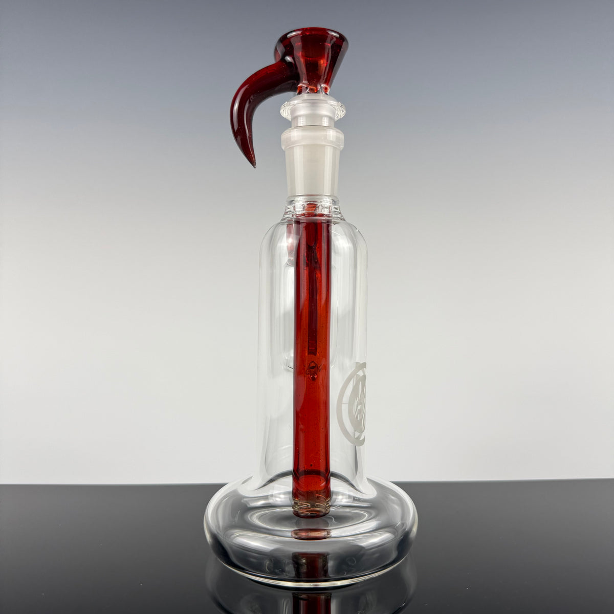 "Ruby Slippers" Double Bubbler by OJ Flame