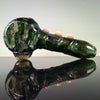 "Exp. Green #5 & Bronze Pearl" Spune by Salt Glass