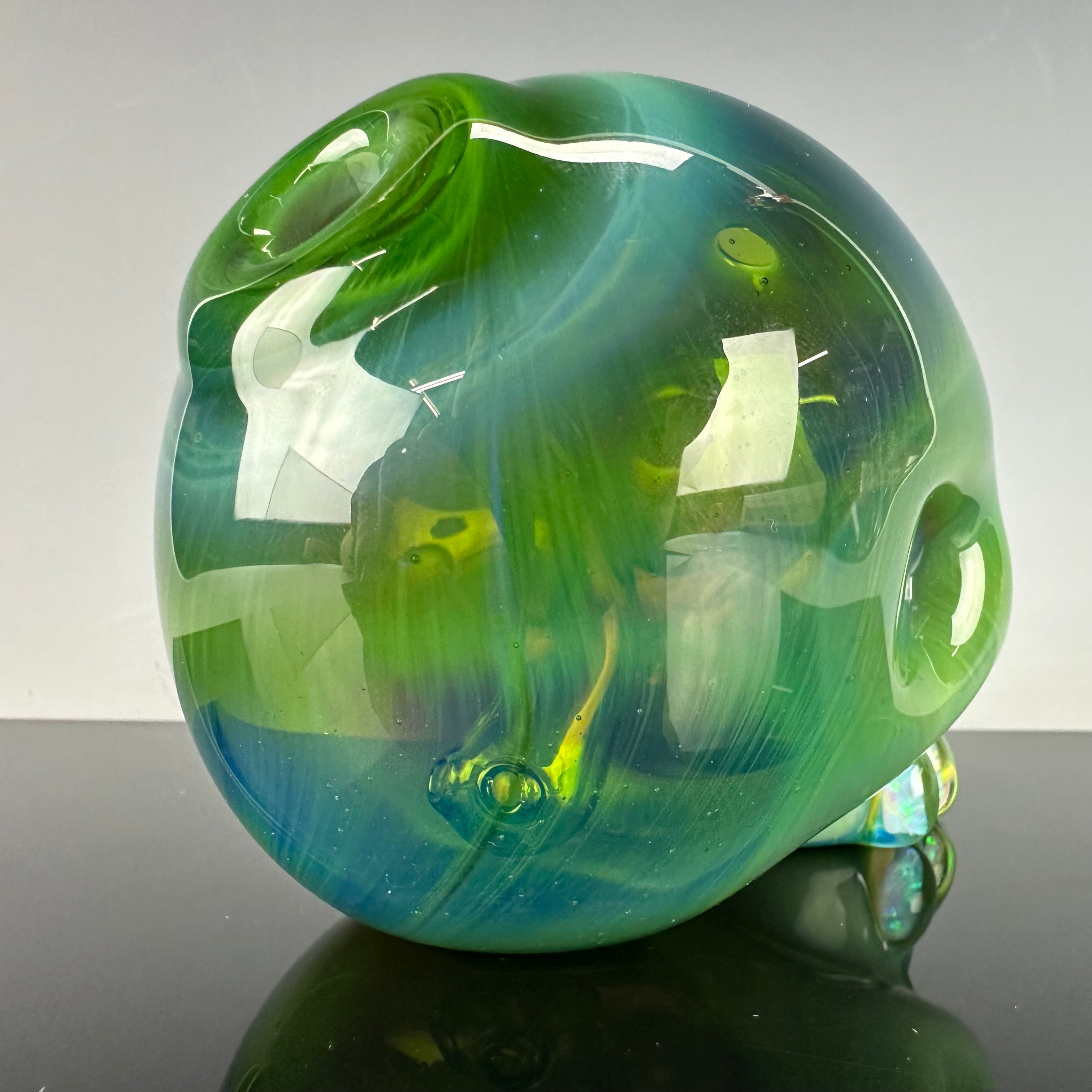 "Green Energy" Skull Shredder by Carsten Carlile