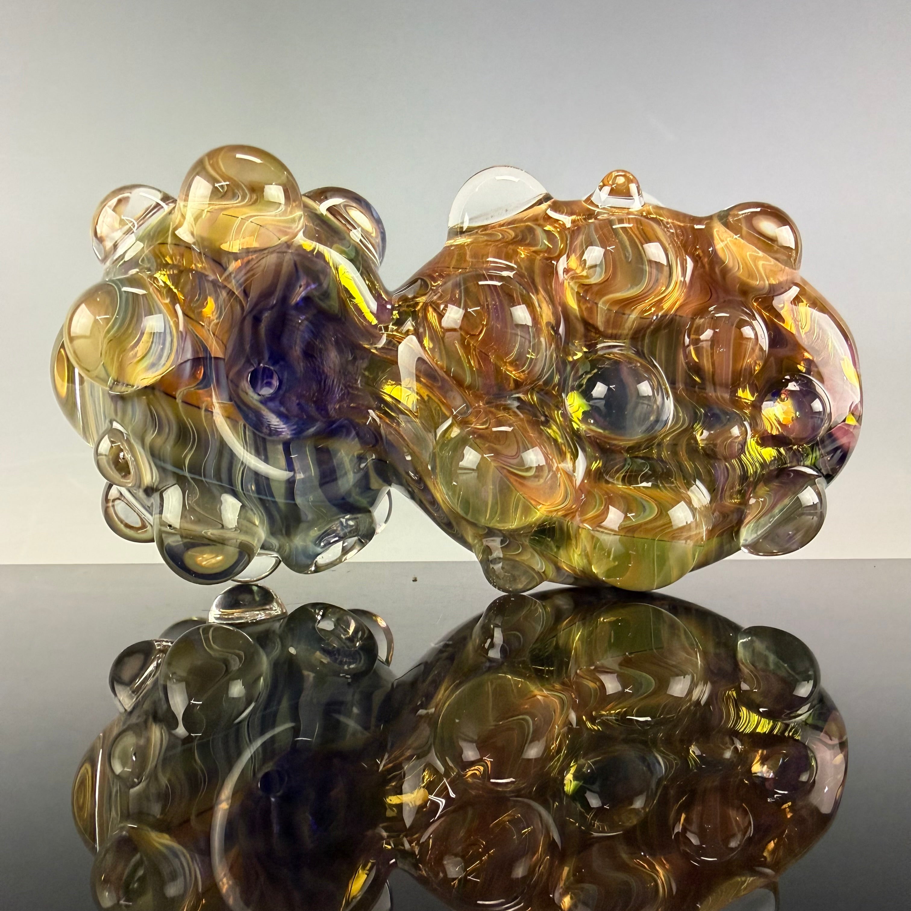 Fumed Bumpy Spoon by Carsten Carlile
