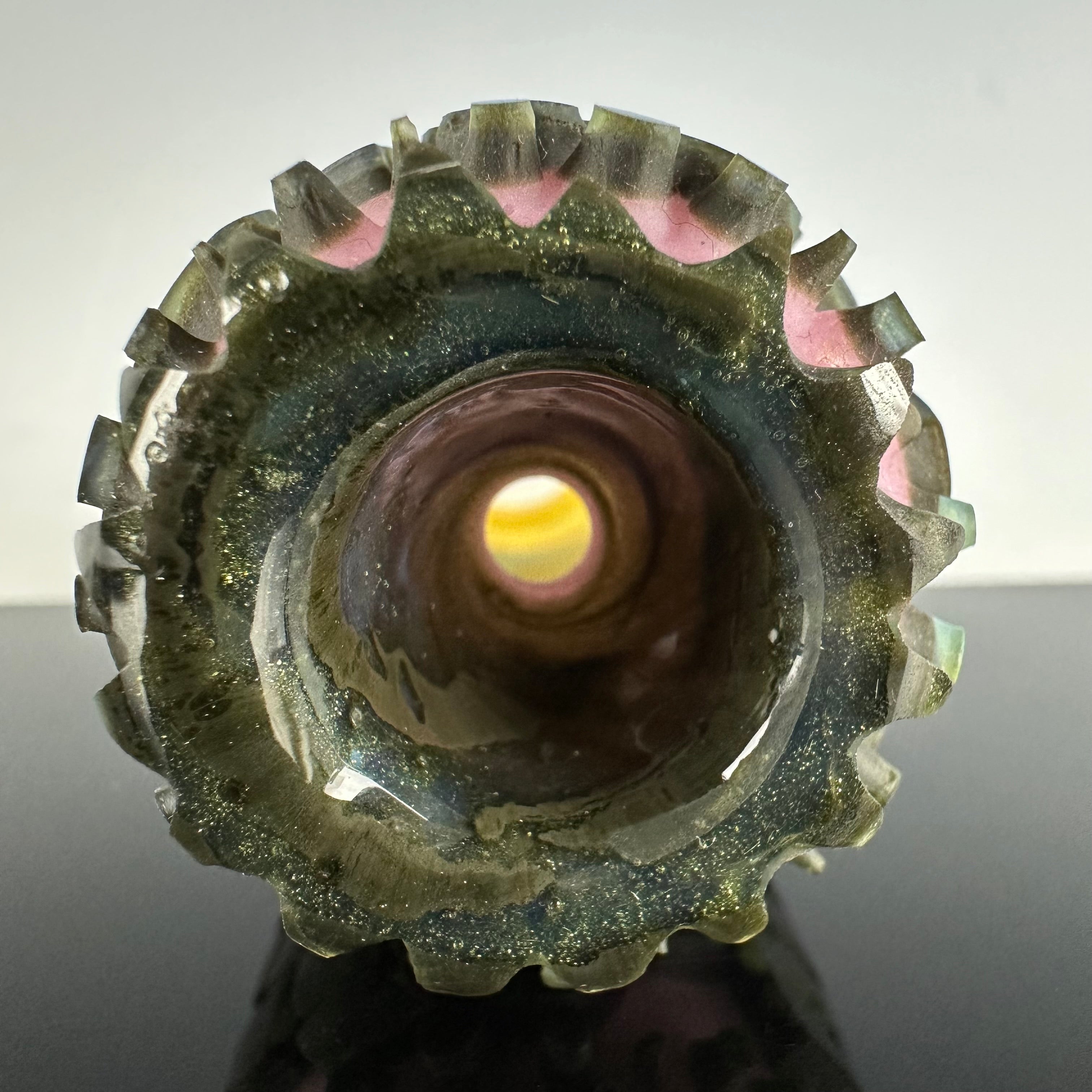 "Sacred Geometry" (Deep Carve) 18mm Slide by Liberty 503