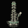 "Green Accented" "Daily Driver" Spinnerjet Waterpipe by Mike Philpot