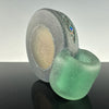 "Agave" Sandblasted Pendant by GlassMaze