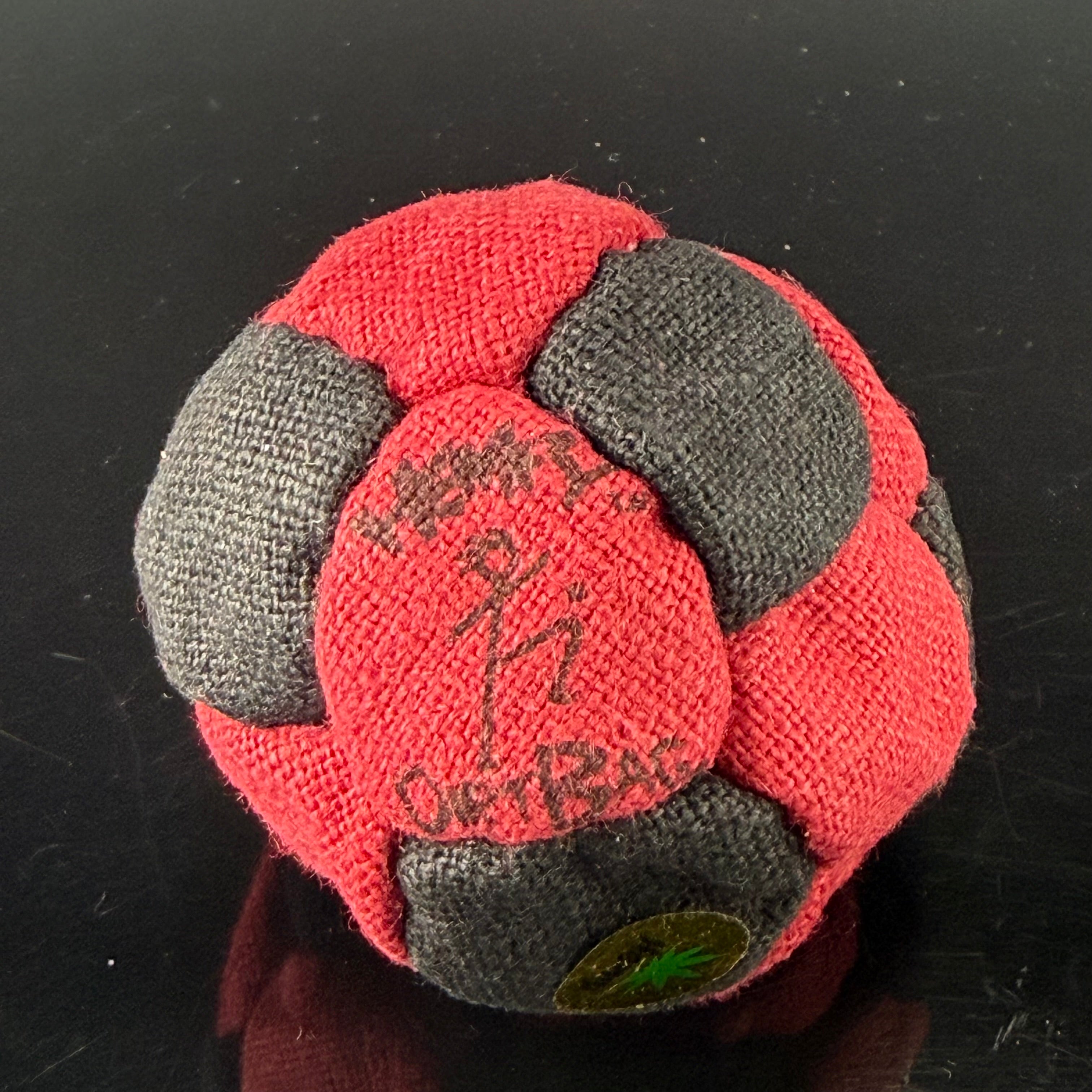 Hempy Dirtbag Hacky Sack by World Footbag