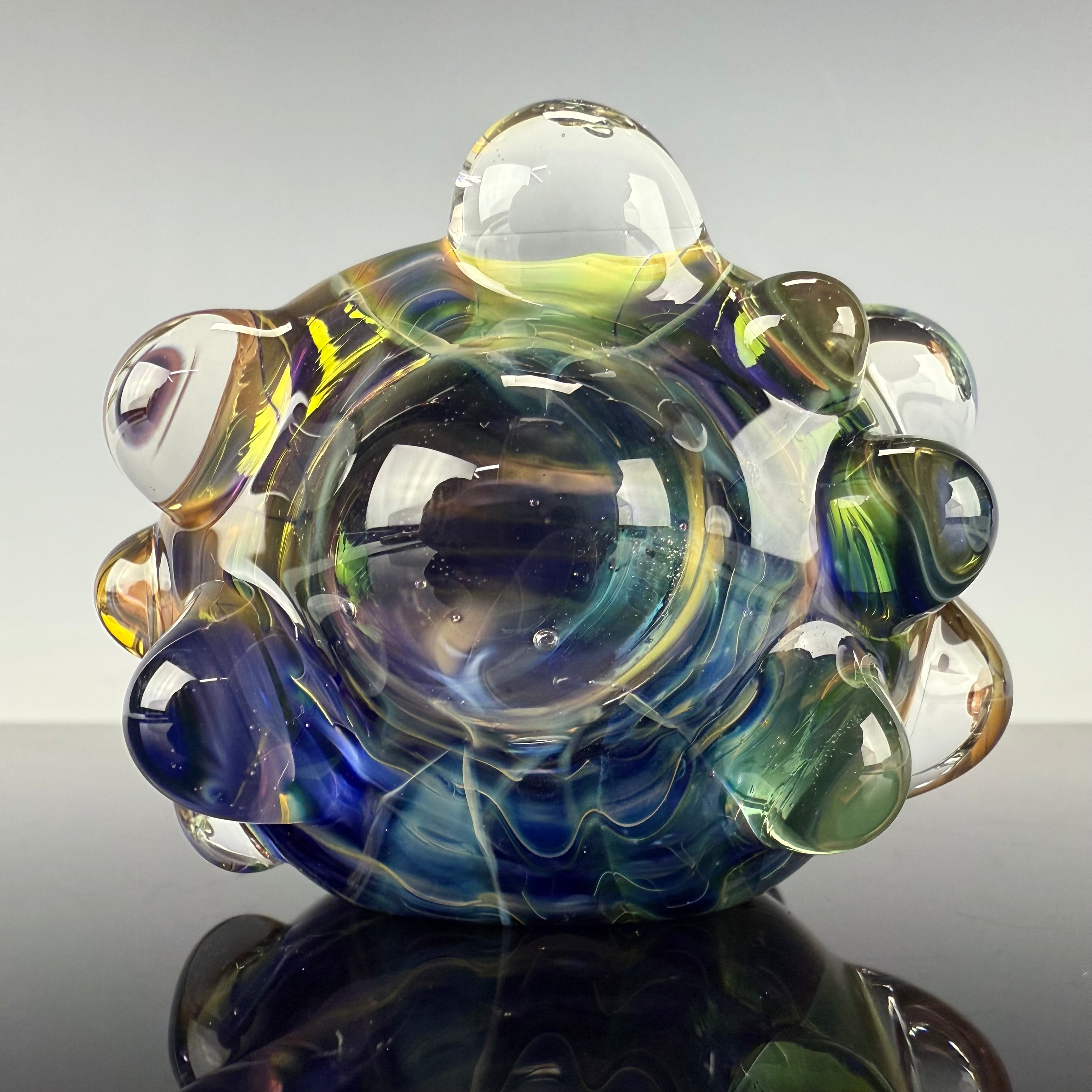 Fumed Bumpy Spoon by Carsten Carlile