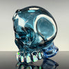 "Blue Stardust Mix"  Skull Puffco Pivot Top by Carsten Carlile