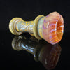 "Amber Purple" Handcarved Chillum by Corey Clark