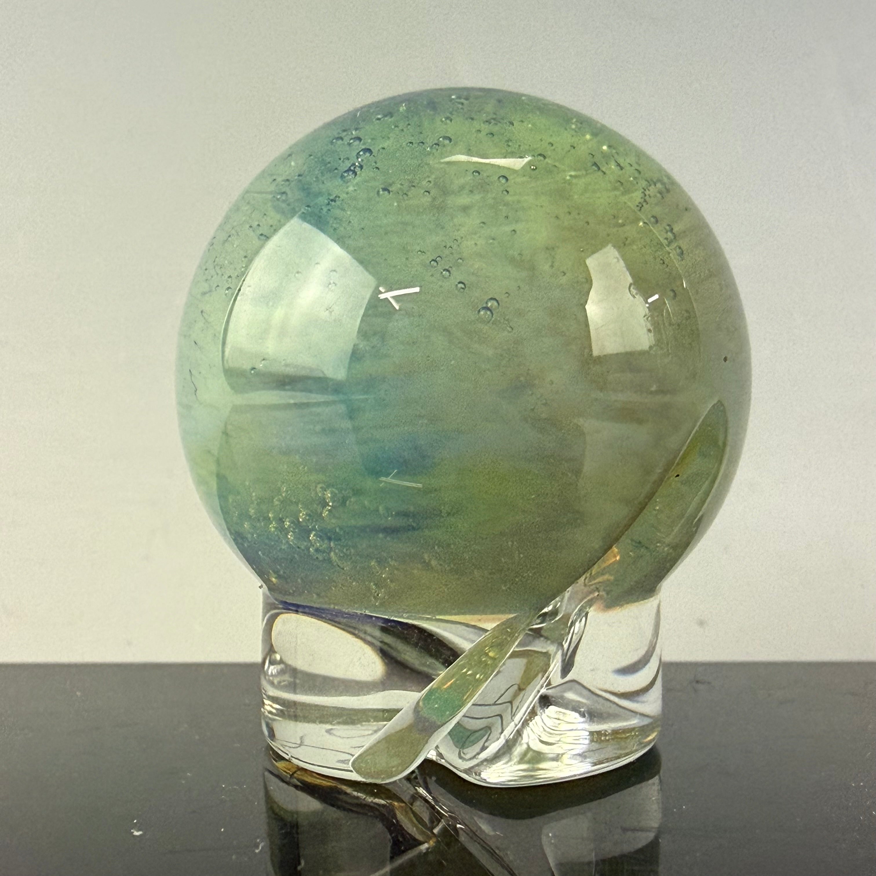 Full Color Glass Marble Spinner Cap by One Trick Pony