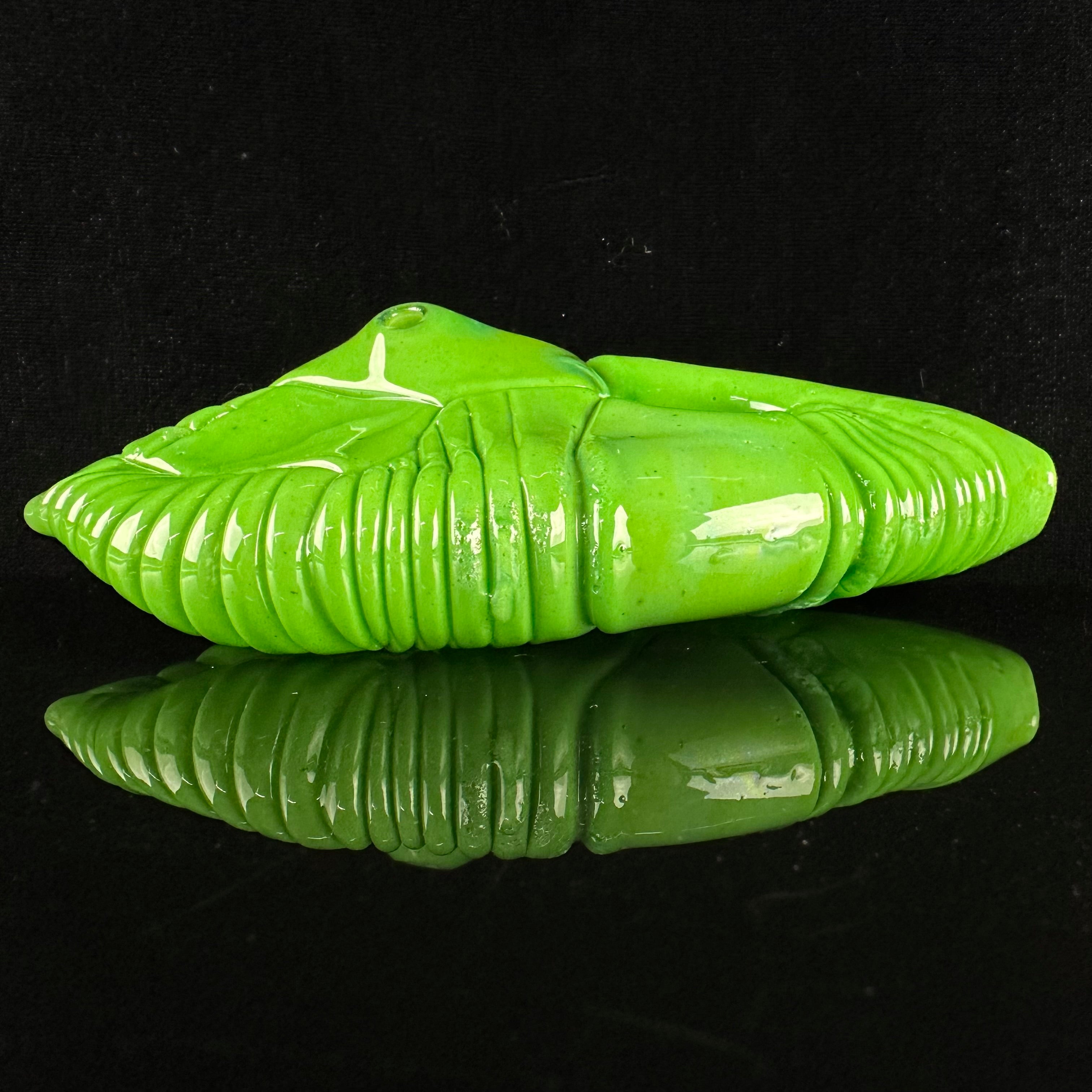 "Jade" Artifact Handpipe by Shaggy