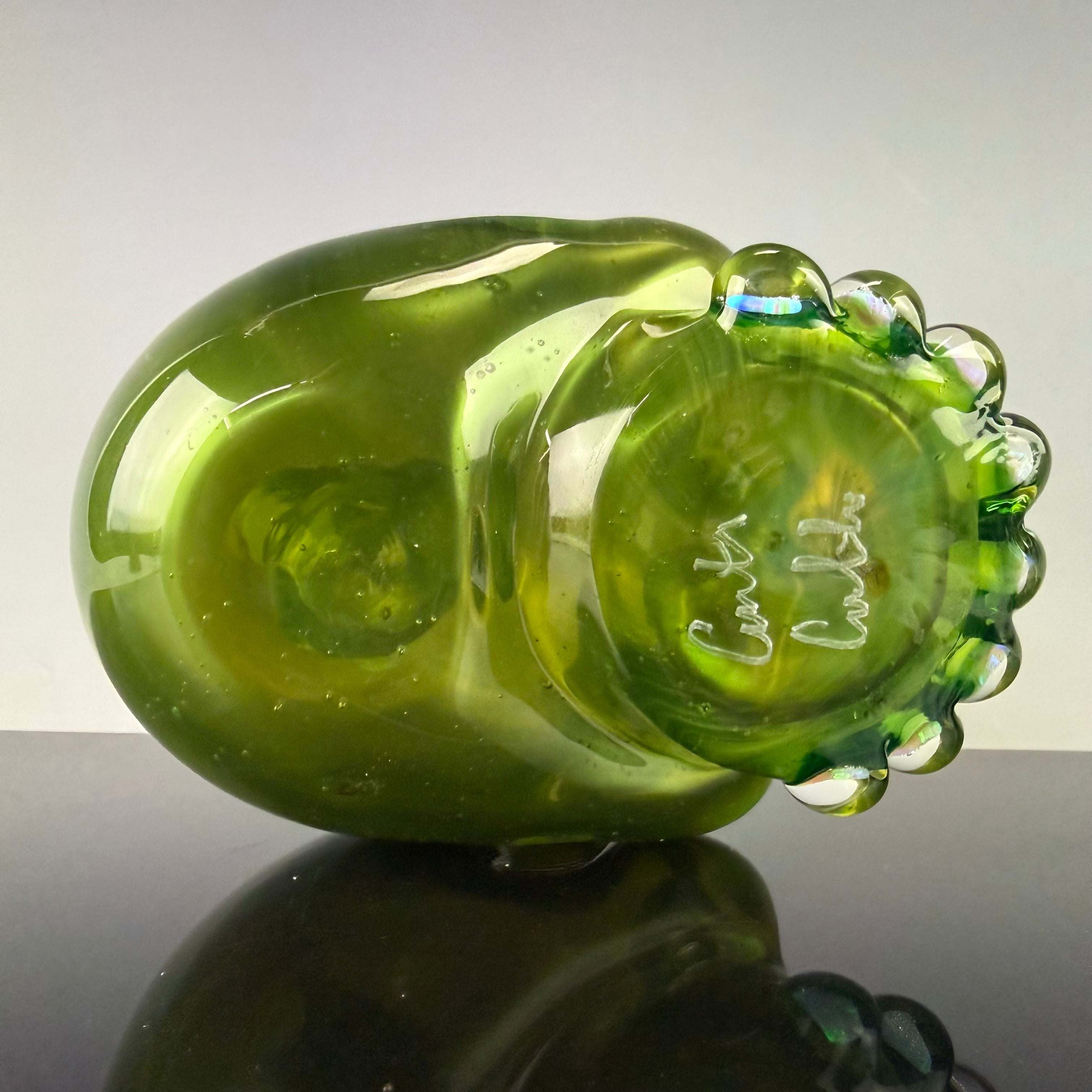 "Ion UV over Electrum" Skull Shredder by Carsten Carlile