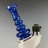 "Dichroic over Cobalt Blue" Puffco Dry Top by Carsten Carlile