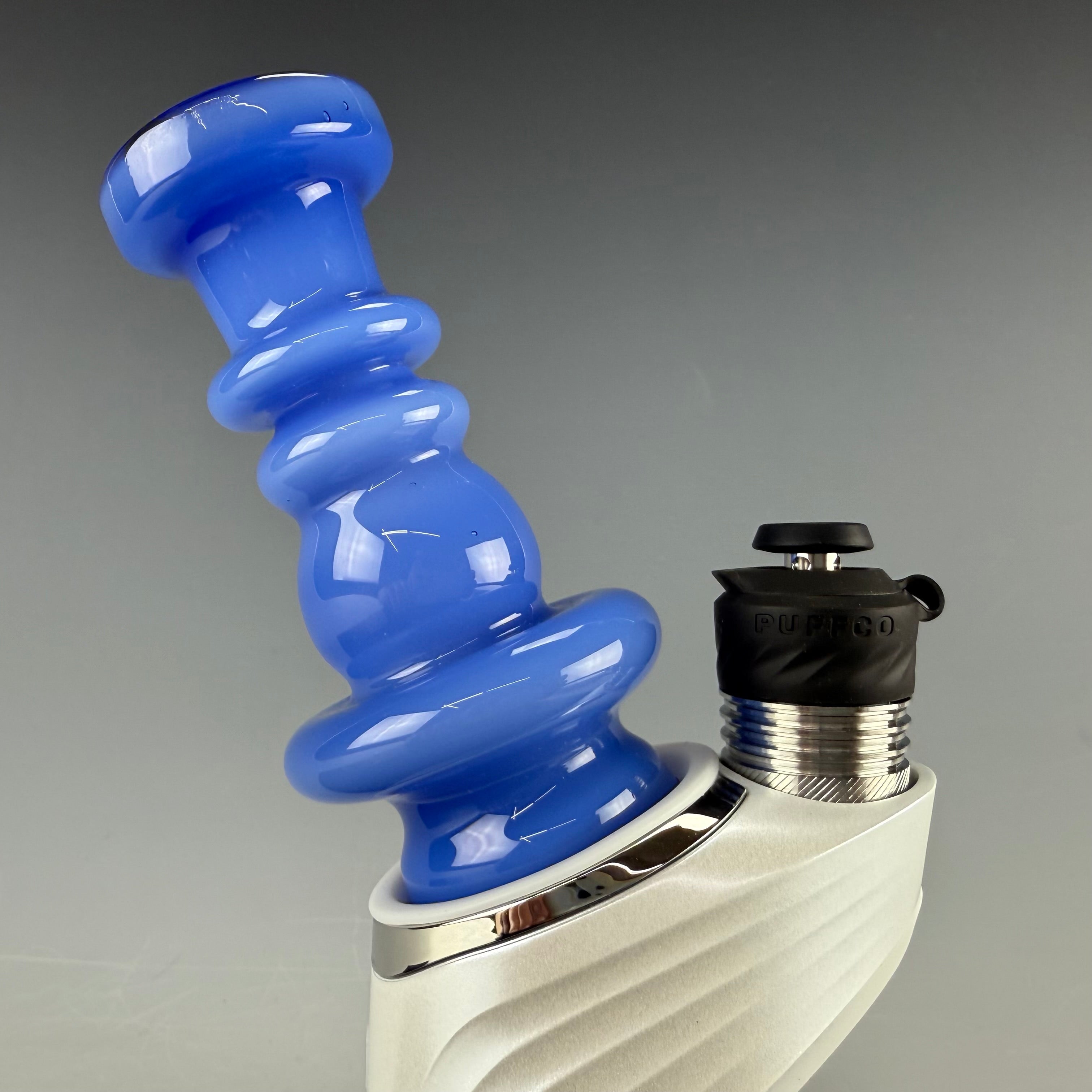 "Milky Blue" Puffco Dry Top by Carsten Carlile