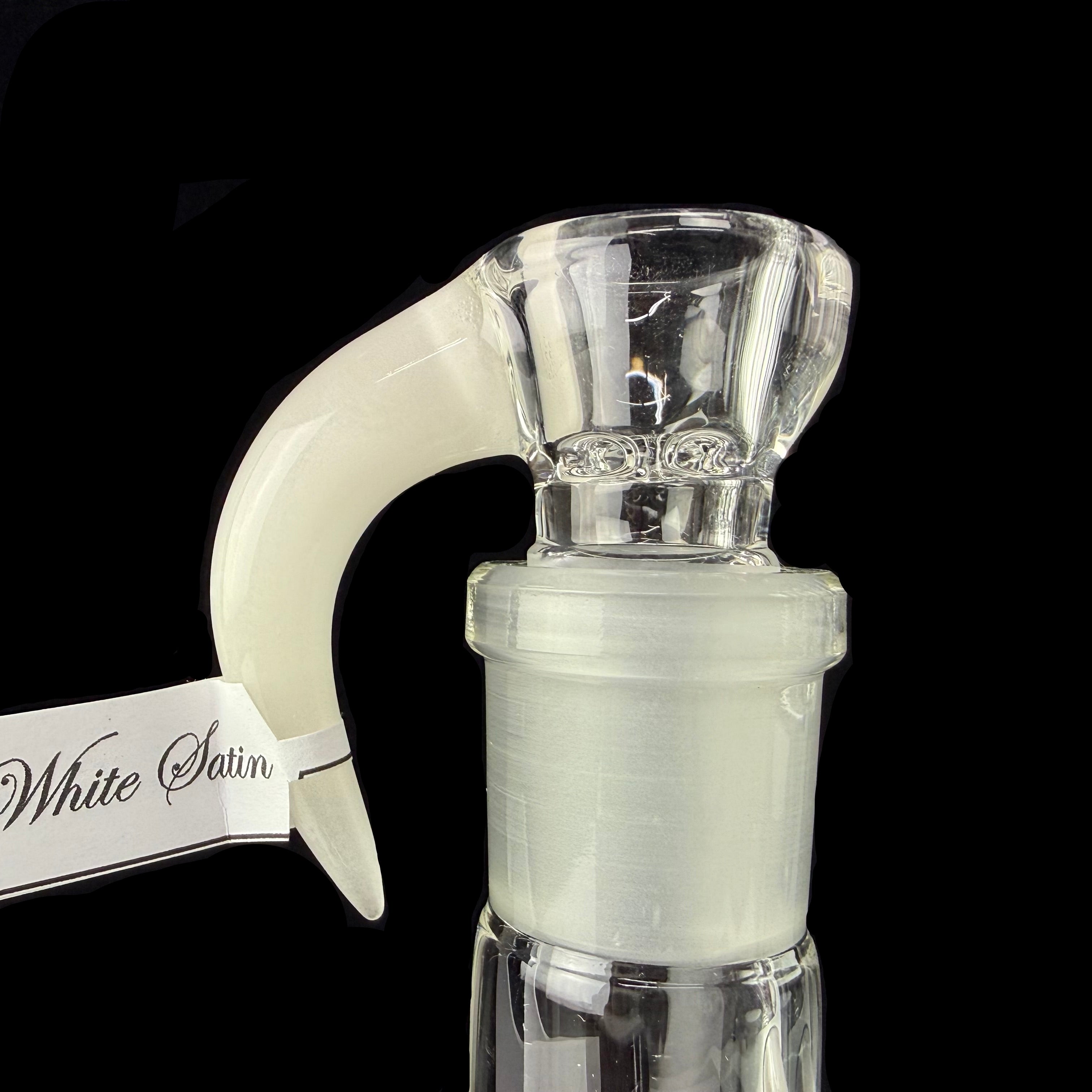 MA "White Satin" King 12 G Line 9 Cut UpGrid to 12 Arm Gridded Tree by Sovereignty Glass