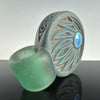 "Agave" Sandblasted Pendant by GlassMaze