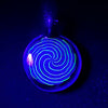 UV Reactive Fumed Implosion Pendant by Avalon