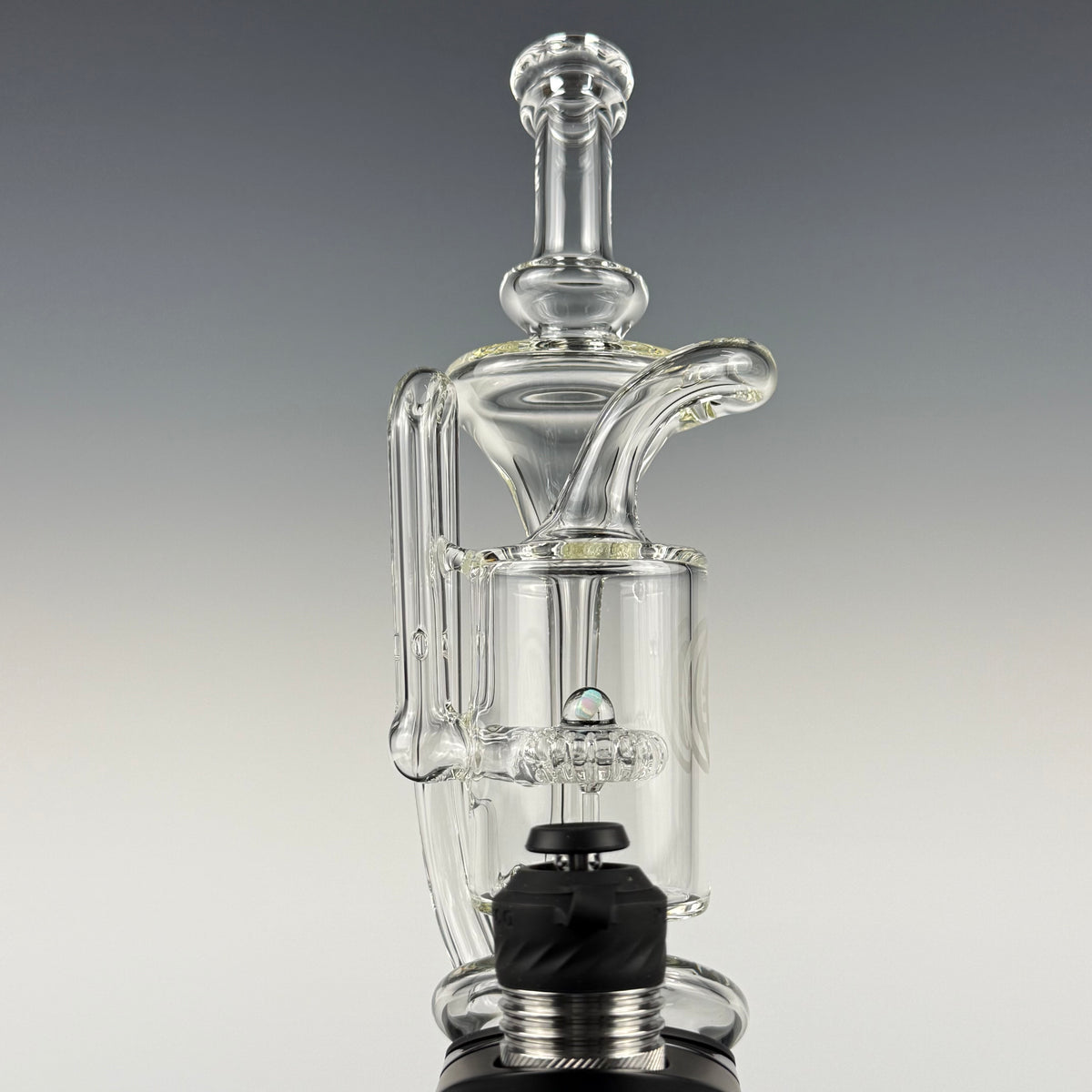 "Opal Perc" Recycler Puffco Top by OJ Flame