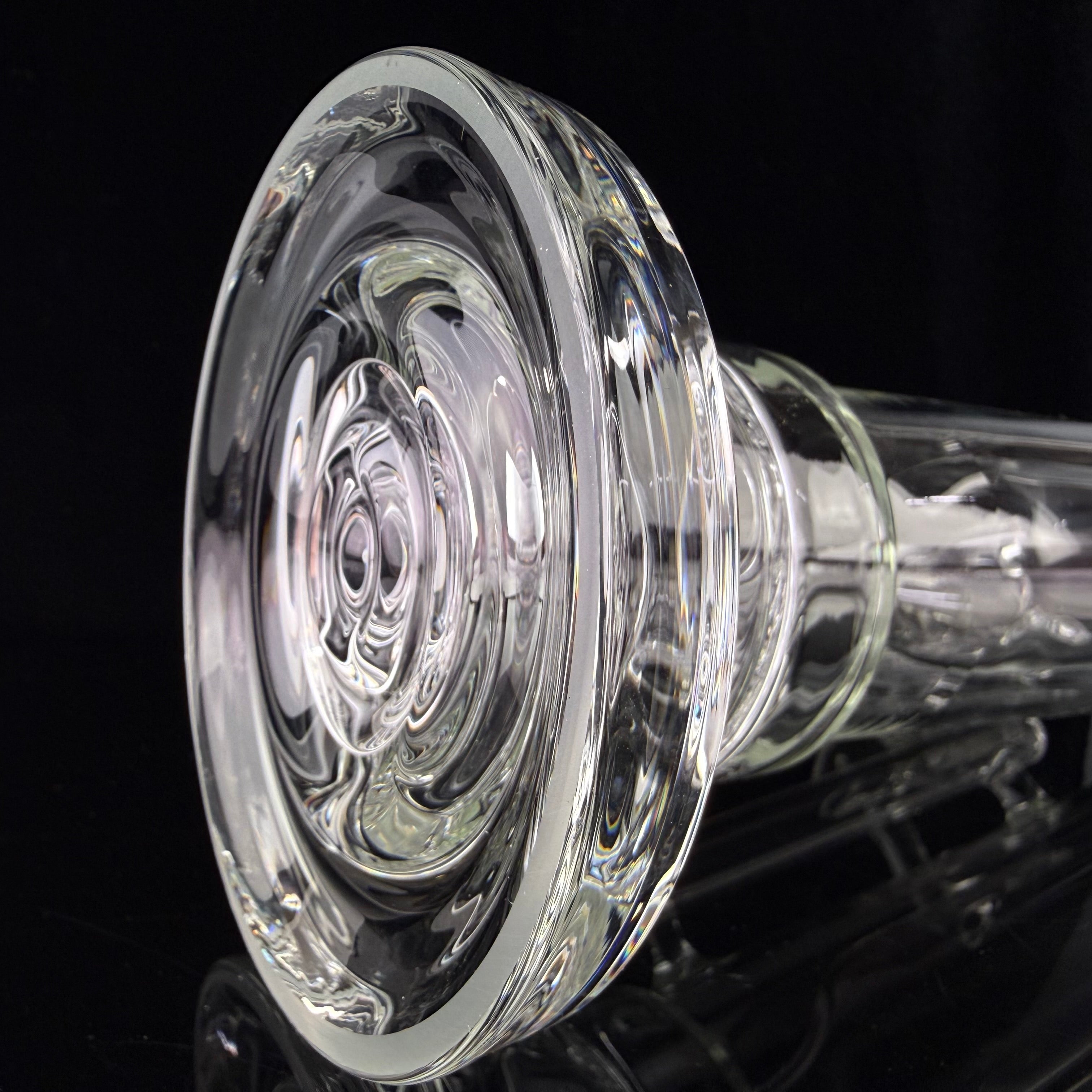Short "Outside-In" (#556) "Standard Wall" Waterpipe by Hamm's Waterworks