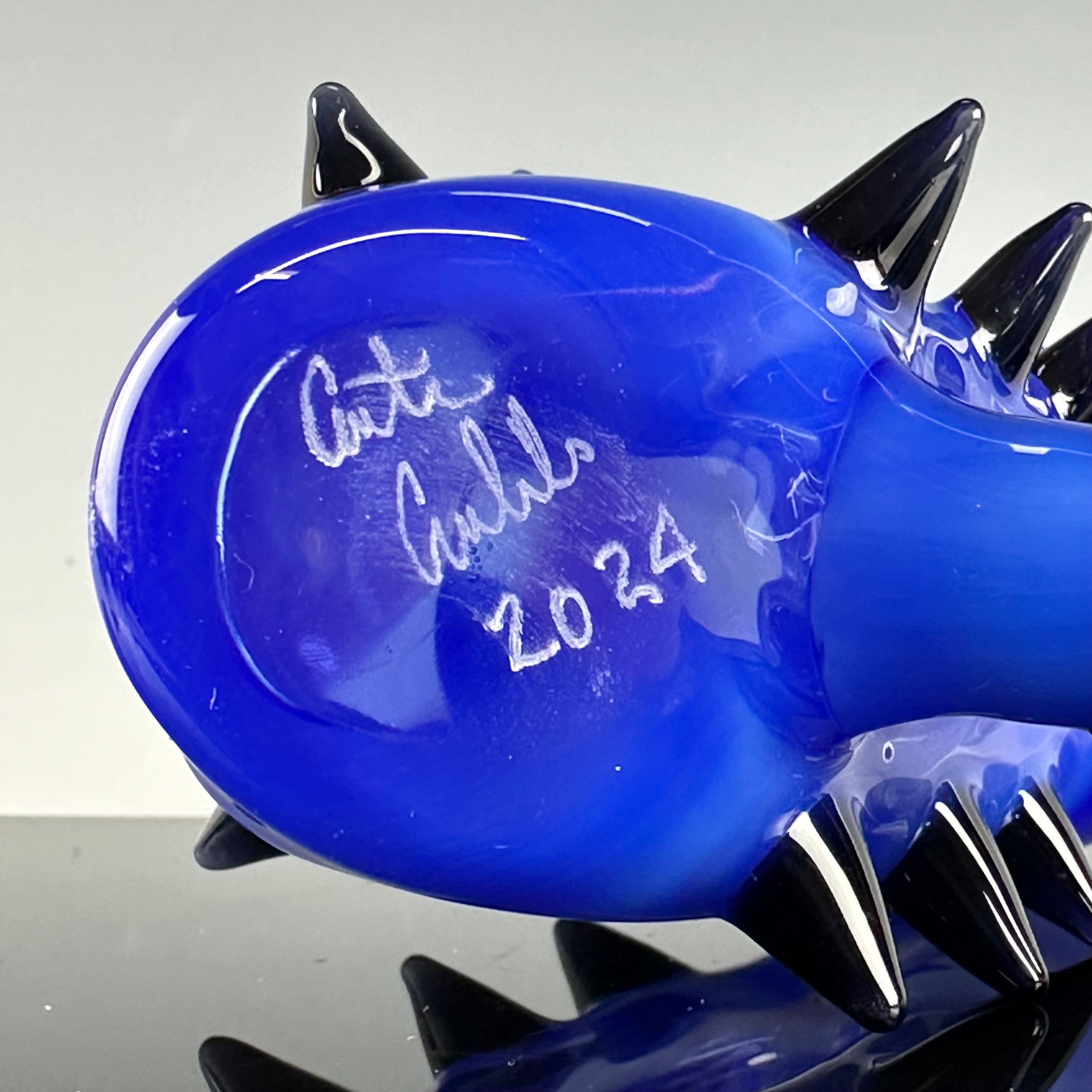 "Blue Cheese" Spiked Quad Donut Sherlock by Carsten Carlile