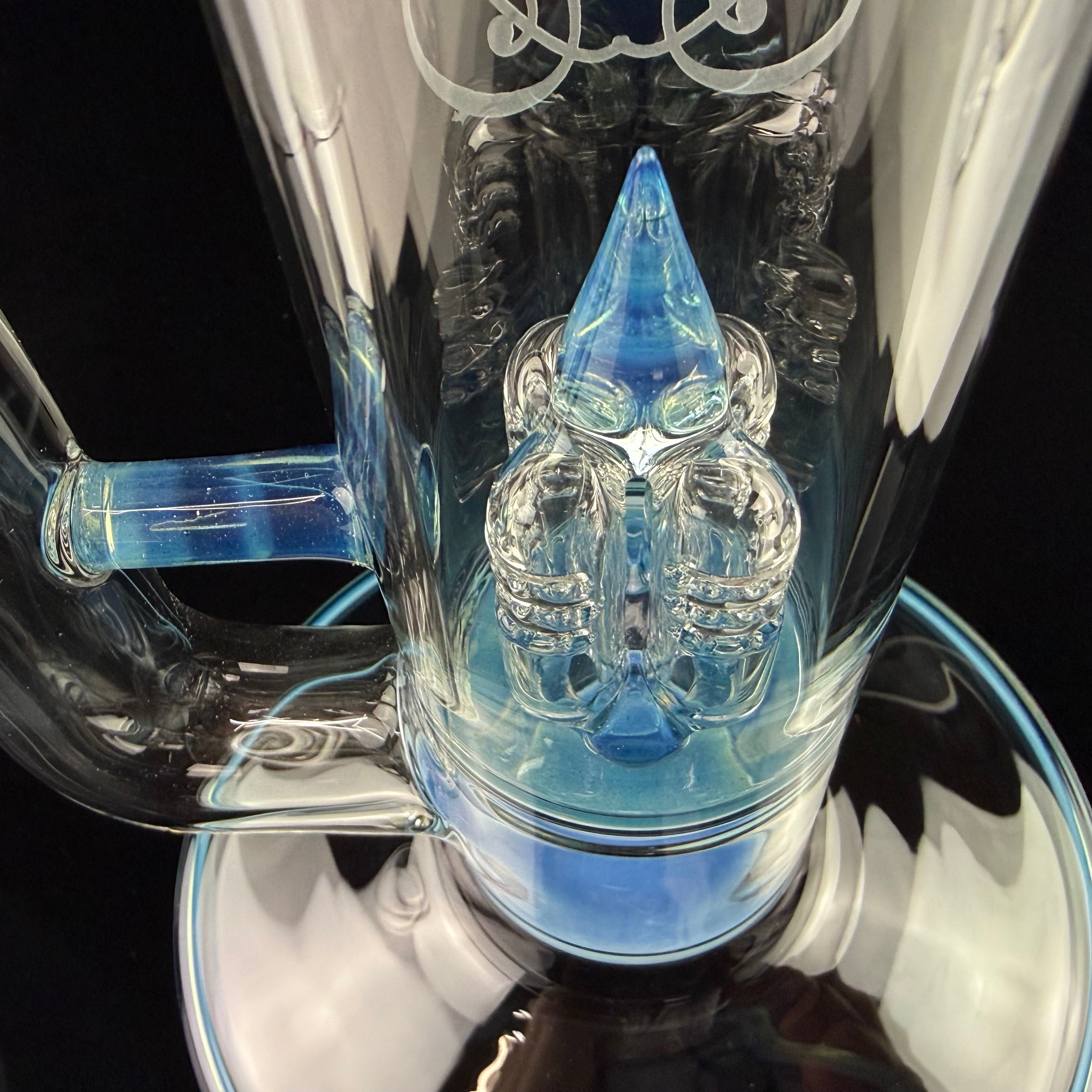 FA "Blue Stardust over Ghost" Bishop Inverted 4 + 2 Coldseals by Sovereignty Glass
