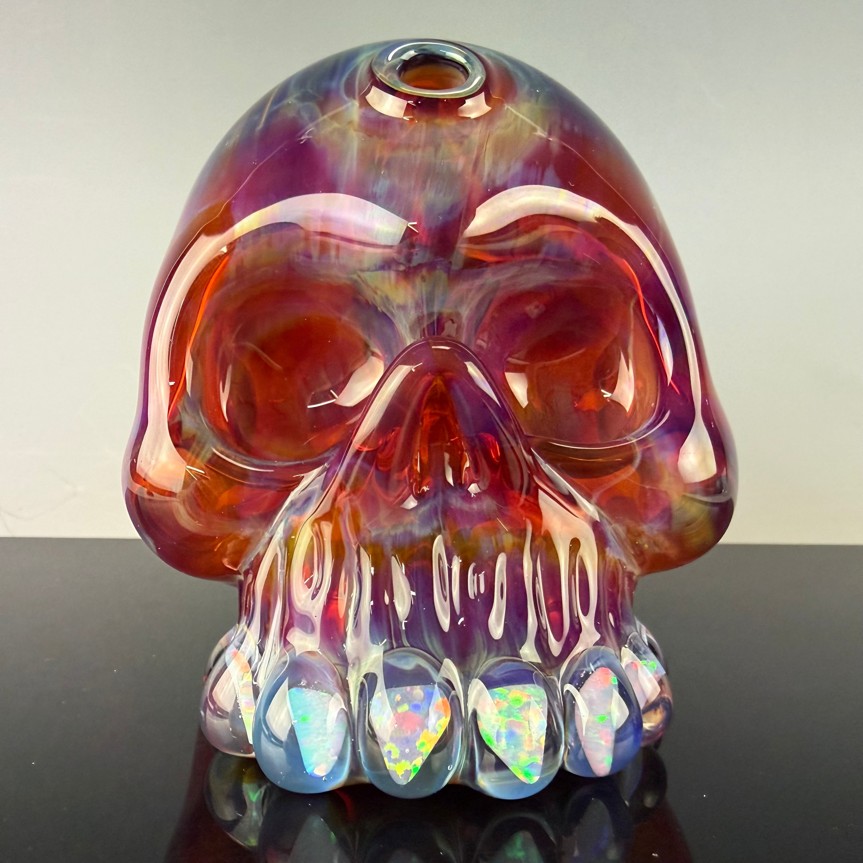 "Amber Purple" Skull Shredder by Carsten Carlile