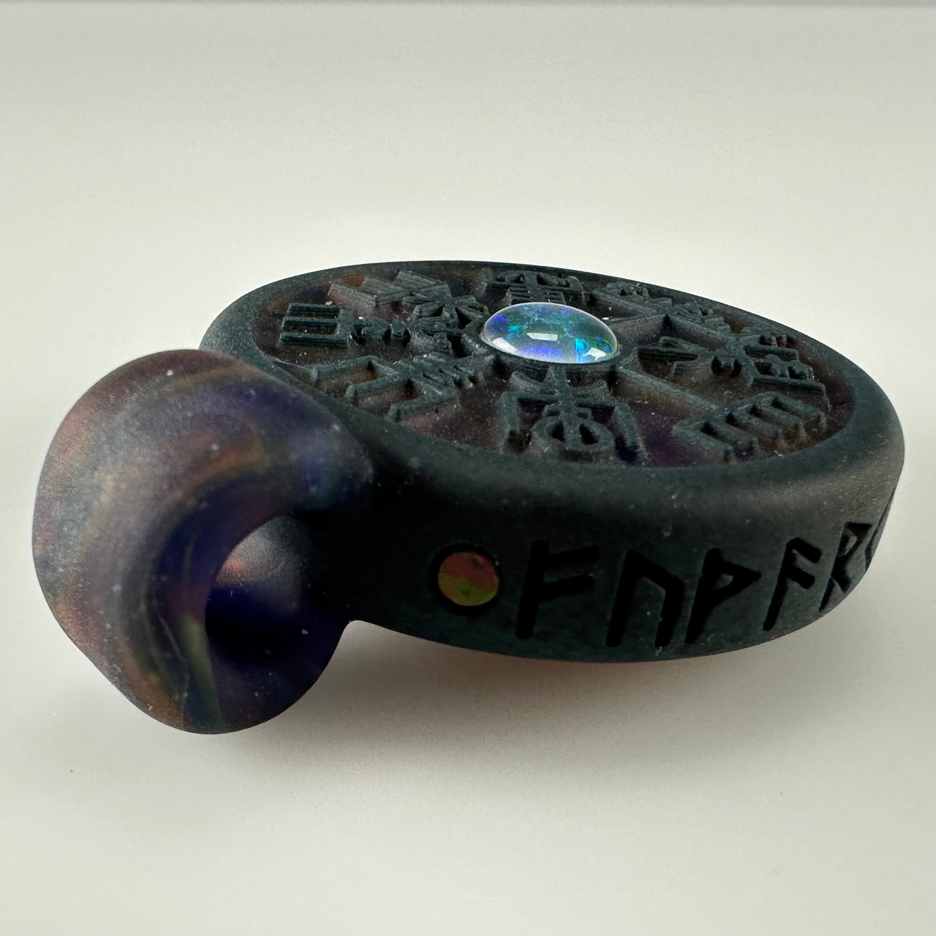 "Space Viking" Pendant by GlassMaze