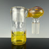 "NS Yellow" Accented 18mm 90 degree "Dewar" Dry Catcher by Rick Bird