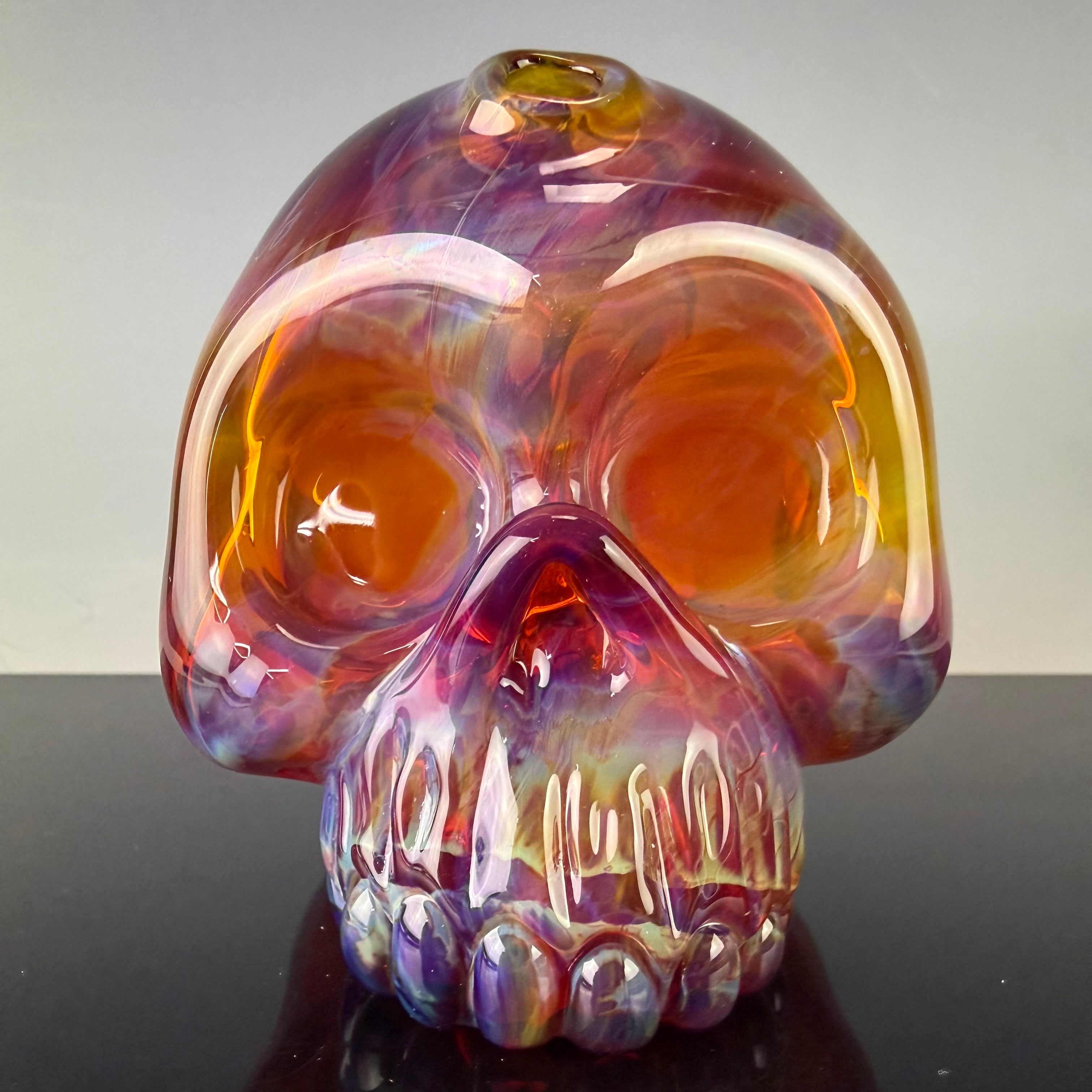 "Amber Purple" Skull Shredder by Carsten Carlile