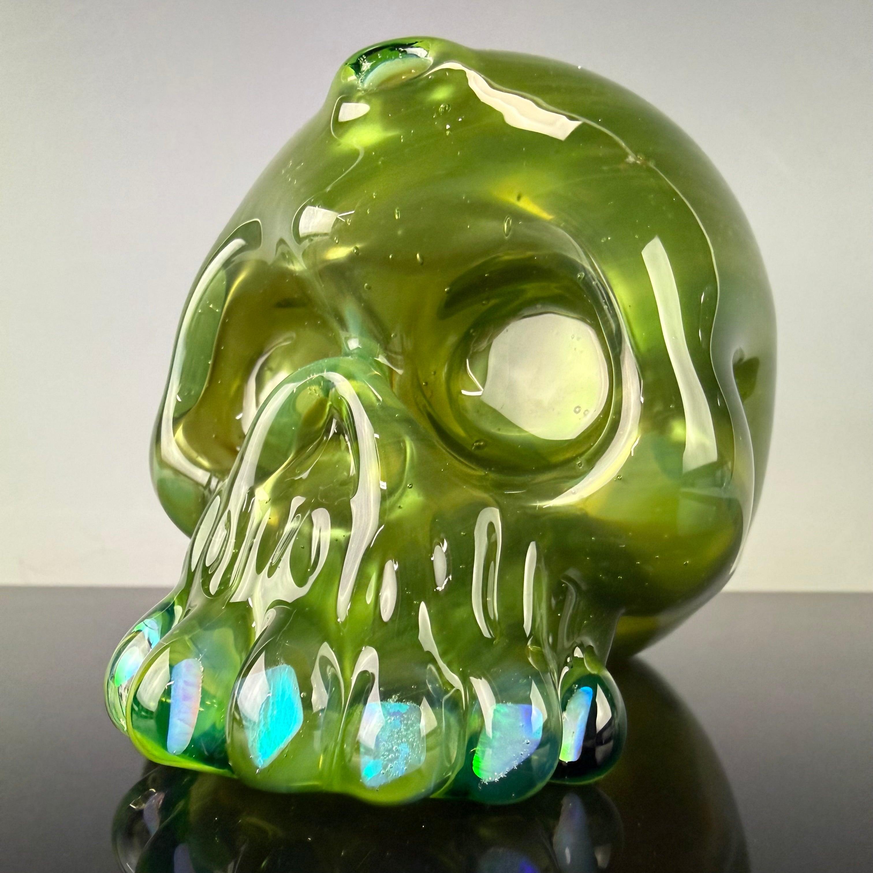 "Ion UV over Electrum" Skull Shredder by Carsten Carlile