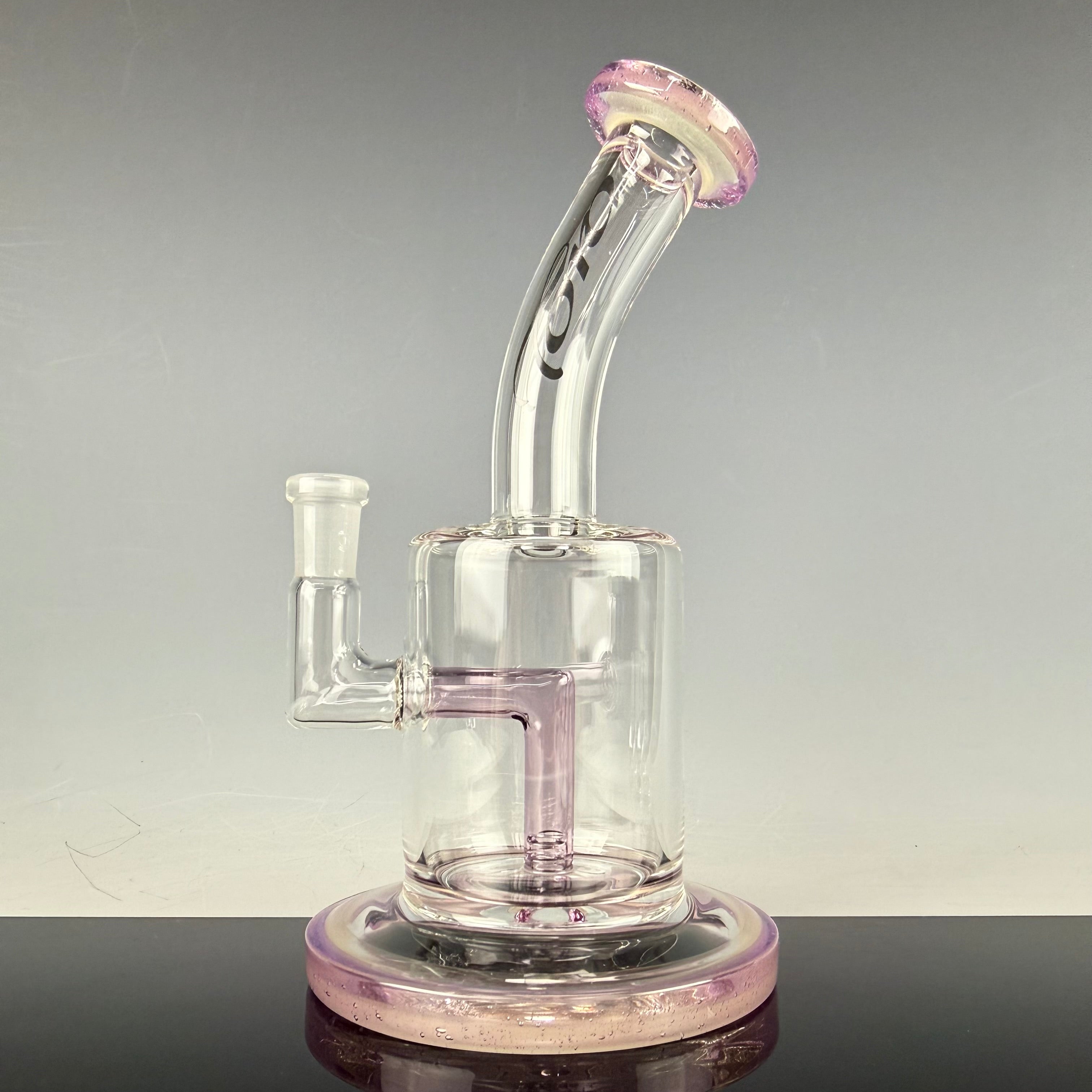CFL Single Macro (Colored Foot & Mouthpiece) by Toro Glass