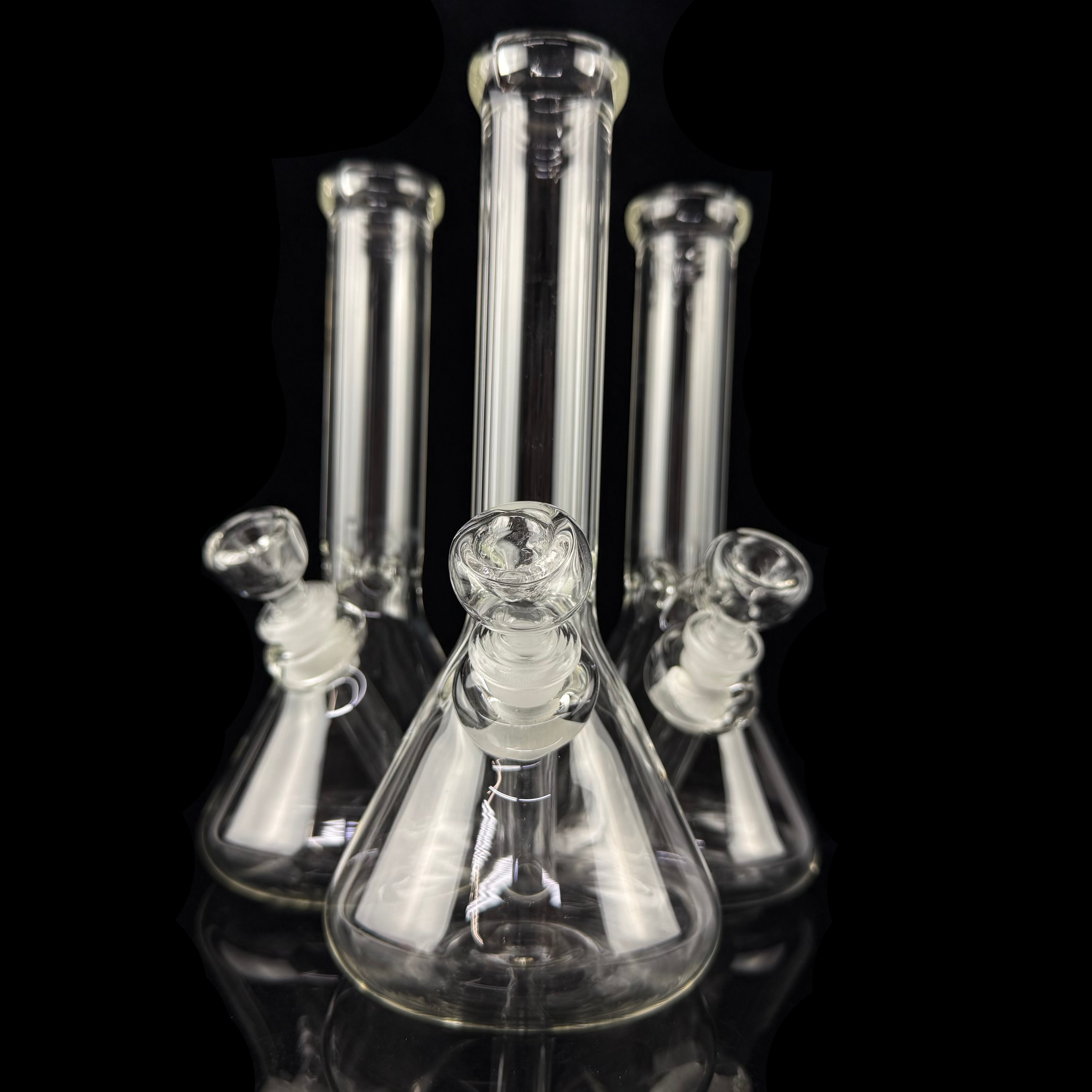 32mm Single Beaker Waterpipe by Mary Jane's Glass