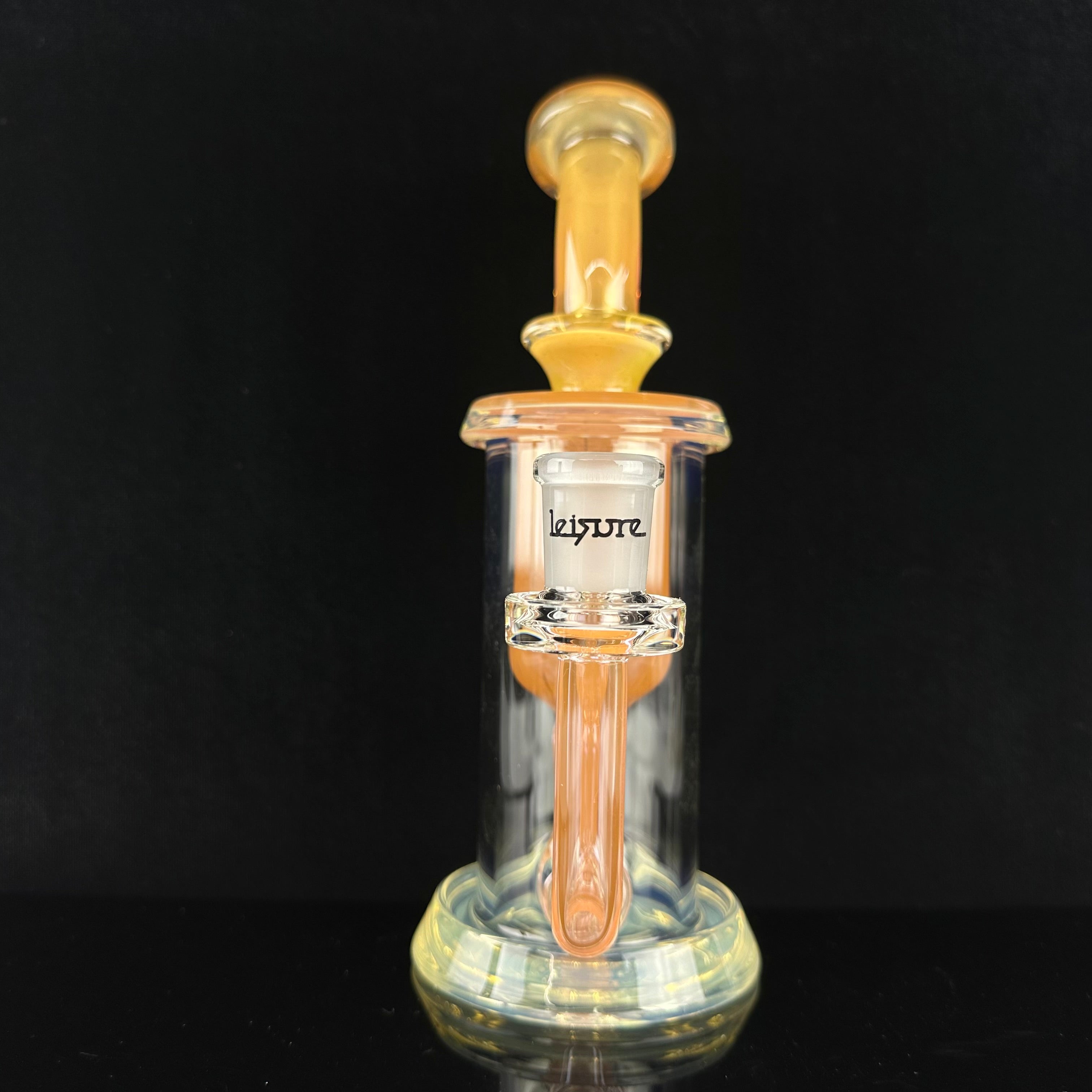 14mm "Gold Fumed" Incycler by Leisure Glass