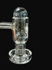 "Sandblasted 10mm Nano Sidefeeder" 7 Hole Waterpipe by Swiss Perc