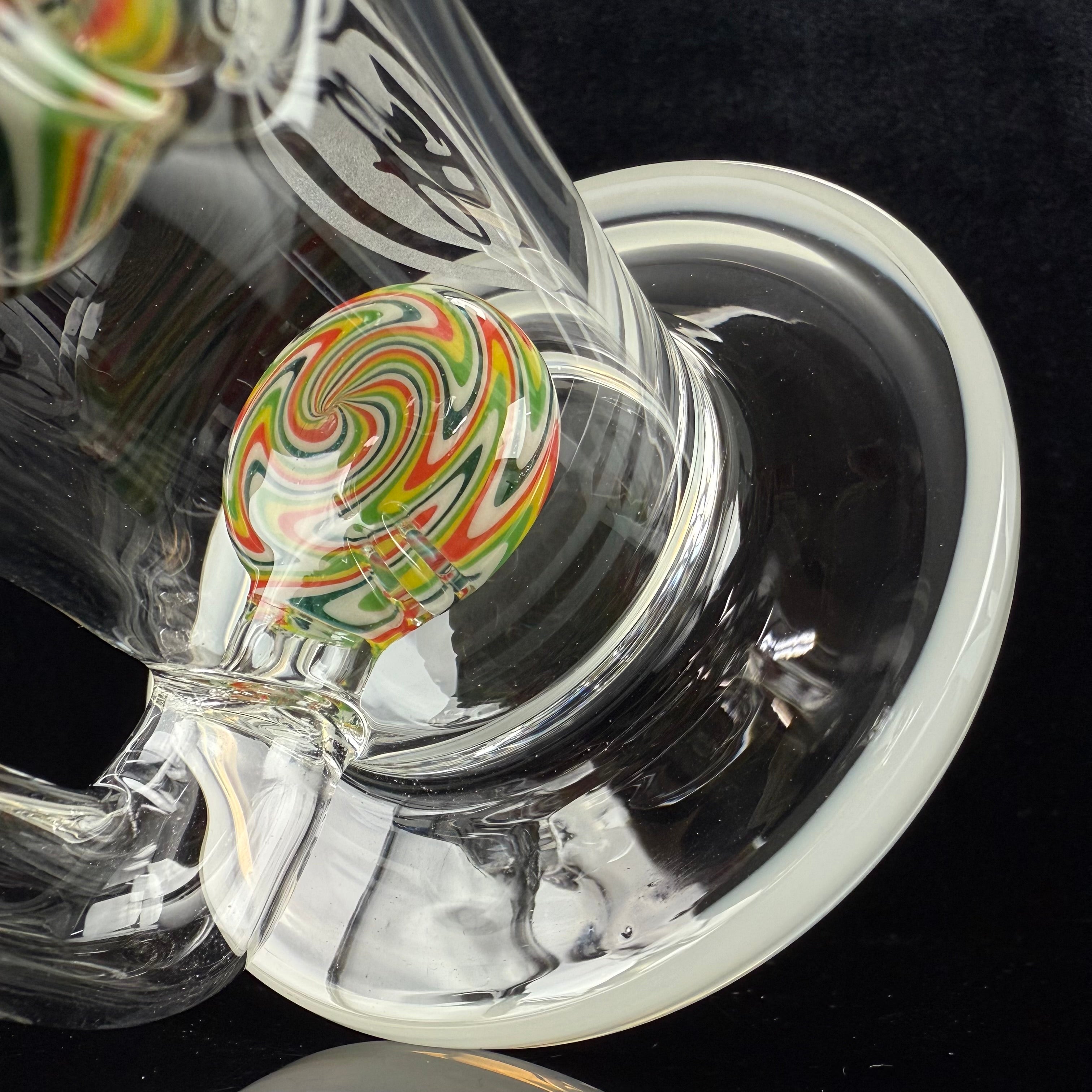 "Gluestick UV" Wig Wag Showerhead-Ball Rig by OJ Flame
